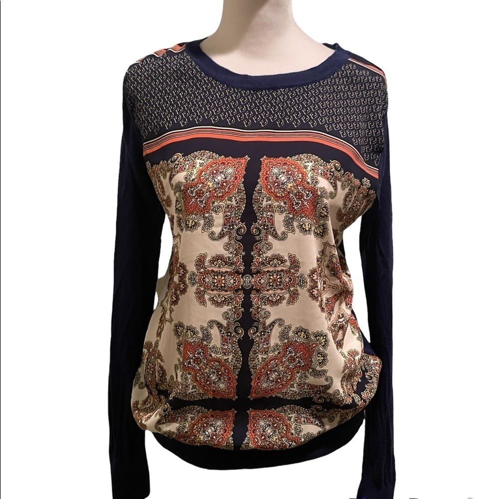 41 Hawthorne Women's Long Sleeve Blouse Size Medium